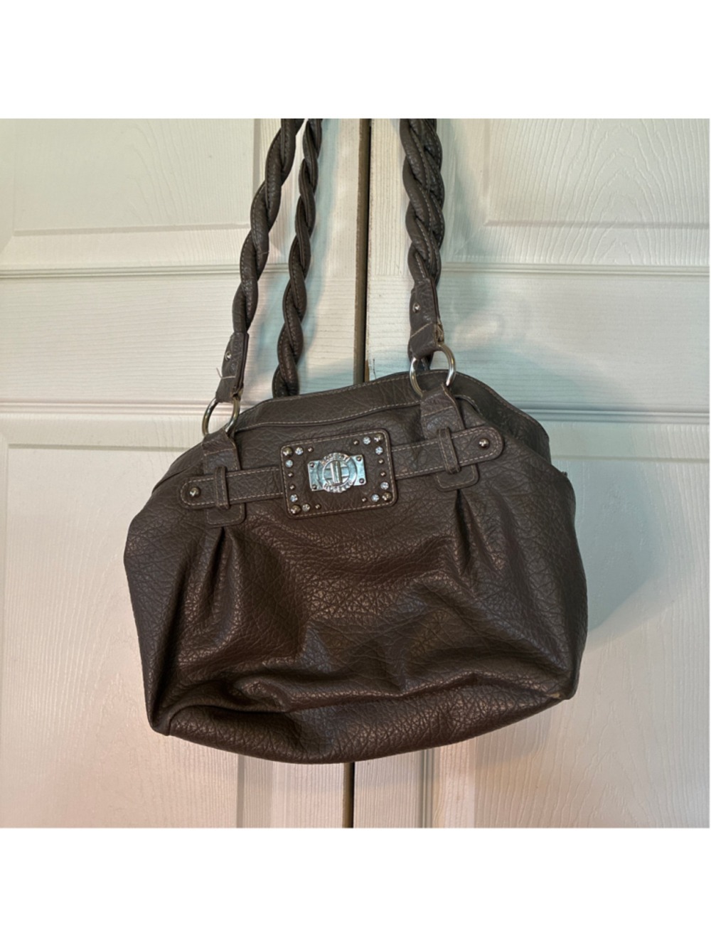 Women's Rosetti Shoulder Bag One Size Brown Silver